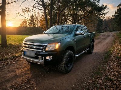 Gebraucht Ford Ranger Limited 150 PS (110 kW) 2014 Grün Pickup