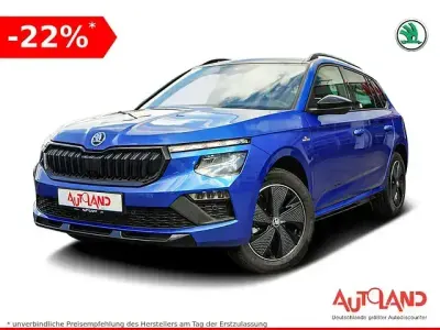 Ny Skoda Kamiq Monte Carlo 150 HK (110 kW) 2026 Blå SUV