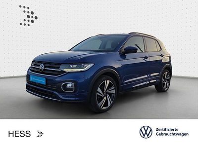 Gebraucht VW T-Cross R-line 110 PS (80 kW) 2021 Reef blue metallic SUV