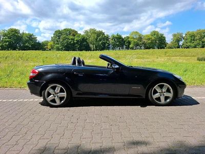 Gebraucht Mercedes SLK200 163 PS (119 kW) 2004 Schwarz Cabrio