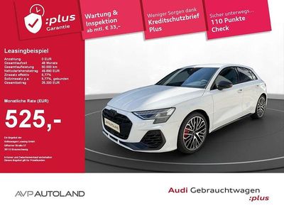 Weiß Gebraucht 2024 Audi S3 Ambiente Limousine | 47.860 € (Fairer Preis)