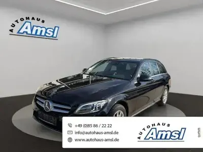 Brugt Mercedes C200 160 HK (117 kW) 2021 Sort Stationcar