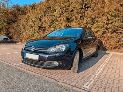 Gebraucht VW Golf VI Highline 122 PS (89 kW) 2009 Schwarz Kleinwagen