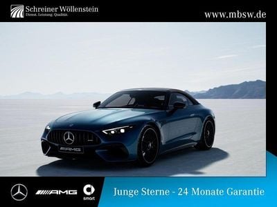 Metalliclack hyperblau Gebraucht 2024 Mercedes SL63 AMG AMG Cabrio | 124.990 € (Superpreis)