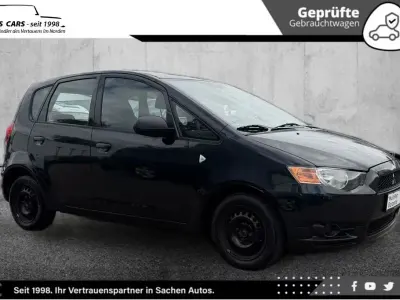Gebraucht Mitsubishi Colt Inform 95 PS (69 kW) 2009 Schwarz Kleinwagen