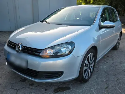 Gebraucht VW Golf VI 110 PS (80 kW) 2009 Silber Kleinwagen