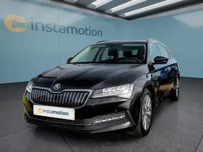 Gebraucht Skoda Superb 218 PS (160 kW) 2022 Schwarz Kombi