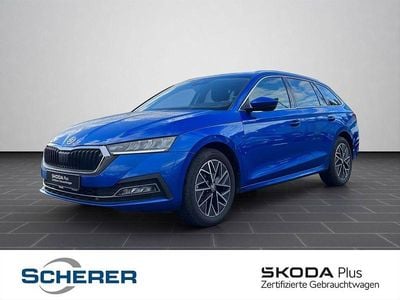 Gebraucht Skoda Octavia Style 150 PS (110 kW) 2022 Raceblau metallic Kombi
