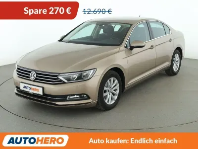 Gebraucht VW Passat Comfortline 125 PS (91 kW) 2015 Gold Limousine