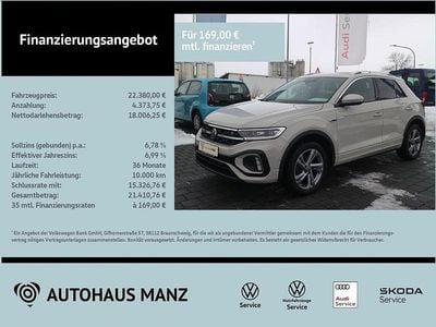 Occasion VW T-Roc R-line 110 ch (80 kW) 2023 Gris SUV