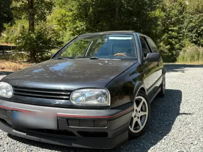 Gebraucht VW Golf III GT 90 PS (66 kW) 1992 Schwarz Kleinwagen