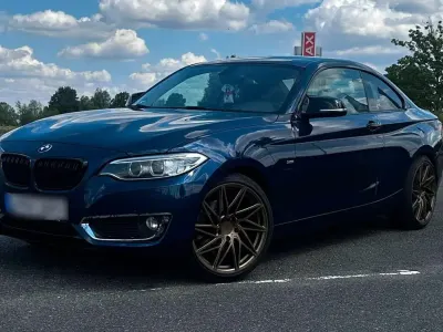 Gebraucht BMW 220 Luxury Line 218 PS (160 kW) 2015 Blau Coupé
