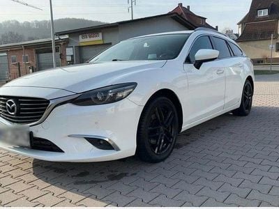 Weiß Gebraucht 2015 Mazda 6 Sports-Line Kombi | 5.990 € (Superpreis)