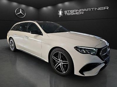 Weiß Gebraucht 2023 Mercedes E220 AMG Kombi | 54.890 € (Teuer)