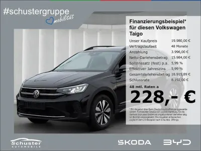 Gebraucht VW Taigo Move 95 PS (69 kW) 2024 Schwarz SUV