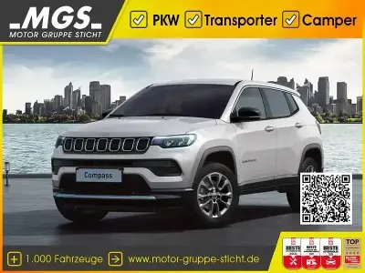 Second-hand Jeep Compass Altitude 131 CP (96 kW) 2025 Alb SUV