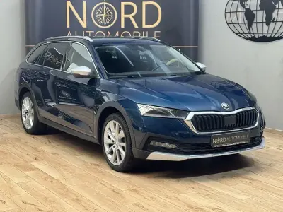 Gebraucht Skoda Octavia Scout 150 PS (110 kW) 2023 Lavablau metallic (metallic) Kombi