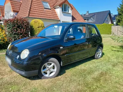 Gebraucht VW Lupo Basis 60 PS (44 kW) 2001 Schwarz Kleinwagen