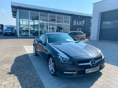 Gebraucht Mercedes SLK200 Sport 184 PS (135 kW) 2015 Grau Cabrio