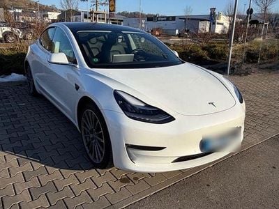 Gebraucht Tesla Model 3 Performance 377 kW (513 PS) 2020 Weiß Limousine