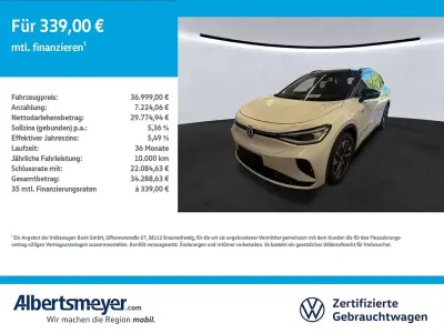 Gebraucht VW ID.4 GTX 219 kW (299 PS) 2023 Weiß SUV