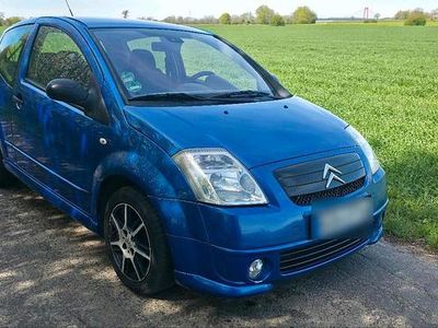 Gebraucht Citroën C2 VTR Sport 73 PS (53 kW) 2005 Blau Kleinwagen