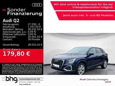 Gebraucht Audi Q2 Advanced 150 PS (110 kW) 2025 Blau SUV