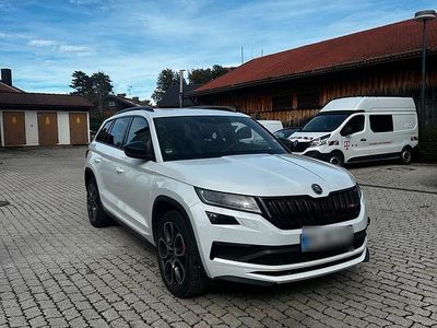 Gebraucht Skoda Kodiaq vRS 239 PS (175 kW) 2019 Weiß SUV