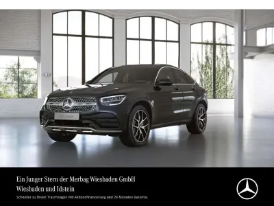 Używany Mercedes GLC400d AMG line 330 KM (242 kW) 2023 Szary Coupe