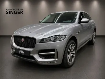Gebraucht Jaguar F-Pace R-Sport 241 PS (177 kW) 2020 Silber SUV