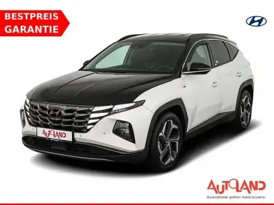 Gebraucht Hyundai Tucson Prime 136 PS (100 kW) 2021 Polar white / phantom black SUV