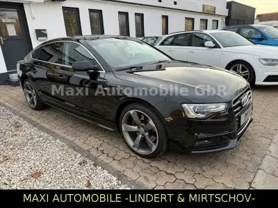 Brugt Audi A5 Sportback S-Line 245 HK (180 kW) 2016 Sort Hatchback
