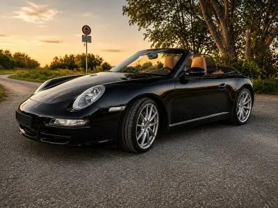 Gebraucht Porsche 997 325 PS (239 kW) 2005 Schwarz Cabrio