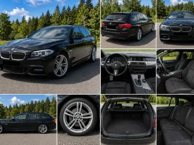 Używany BMW 535 M Sport 313 KM (230 kW) 2015 Czarny Kombi