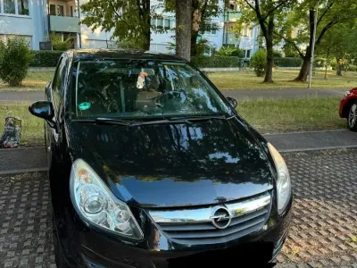 Gebraucht Opel Corsa 79 PS (58 kW) 2009 Schwarz Kleinwagen