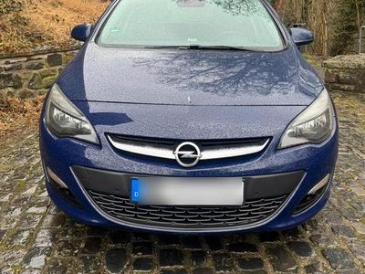 Gebraucht Opel Astra 110 PS (80 kW) 2014 Blau Kombi