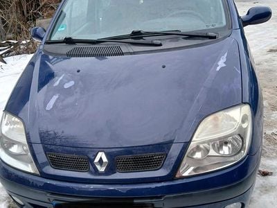 Gebraucht Renault Scénic 102 PS (75 kW) 2003 Blau Van / Kleinbus
