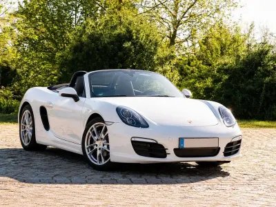 Gebraucht Porsche Boxster 265 PS (194 kW) 2015 Weiß Cabrio