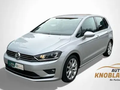 Gebraucht VW Golf Sportsvan Highline 150 PS (110 kW) 2016 Silber (reflexsilber) Van / Kleinbus