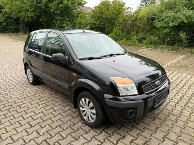 Gebraucht Ford Fusion Style 101 PS (74 kW) 2007 Schwarz Kleinwagen