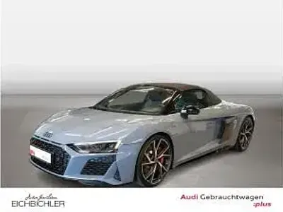 Gebraucht Audi R8 Coupé 570 PS (419 kW) 2022 Schwarz (kemoragrau verdeckfarbe r8 spyder in stoff sc) Coupé