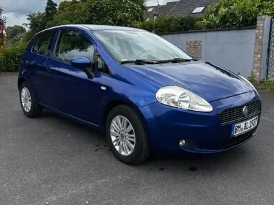 Gebraucht Fiat Grande Punto Dynamic 95 PS (69 kW) 2007 Blau Kleinwagen