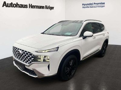Gebraucht Hyundai Santa Fe Prime 193 PS (141 kW) 2022 White cream / mic SUV