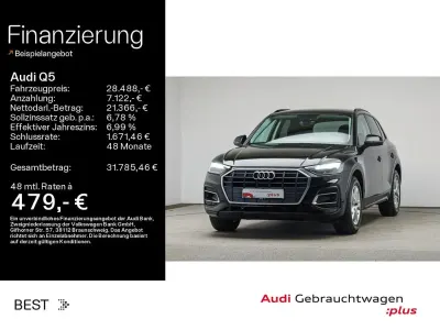 Gebraucht Audi Q5 Ambiente 163 PS (119 kW) 2022 Brillantschwarz SUV