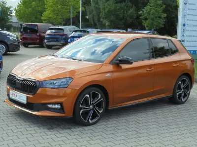 Gebraucht Skoda Fabia Monte Carlo 110 PS (80 kW) 2023 Phoenix orange metallic Kleinwagen