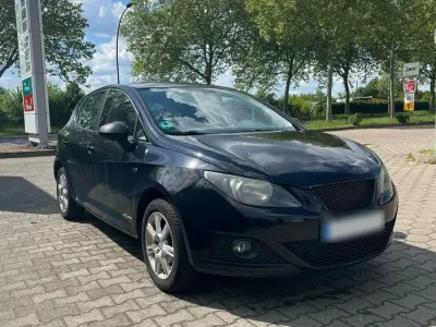 Gebraucht Seat Ibiza 86 PS (63 kW) 2012 Schwarz Kleinwagen