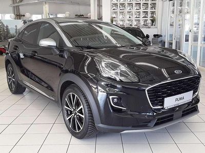 Gebraucht Ford Puma Titanium 125 PS (91 kW) 2020 Obsidianschwarz metallic SUV