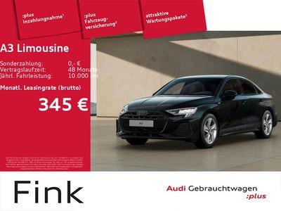 Gebraucht Audi A3 S-Line 150 PS (110 kW) 2025 Schwarz Limousine