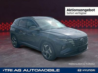 Gebraucht Hyundai Tucson Trend 230 PS (169 kW) 2024 Teal blue / met SUV