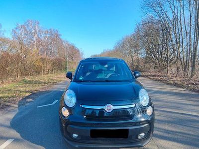 Gebraucht Fiat 500L Pop Star 105 PS (77 kW) 2013 Schwarz Van / Kleinbus